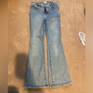 Good American Petite Flare Jeans Size 4